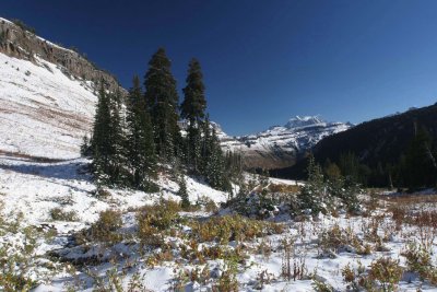 Looking back down Death Canyon