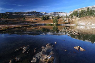 Sunset Lake in Alaska Basin