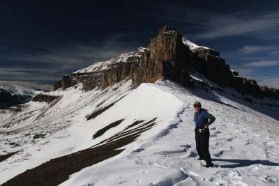 She made it to the top!