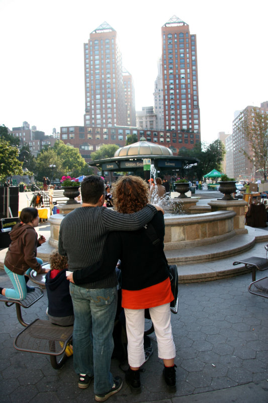 Taking In East View of Union Square South