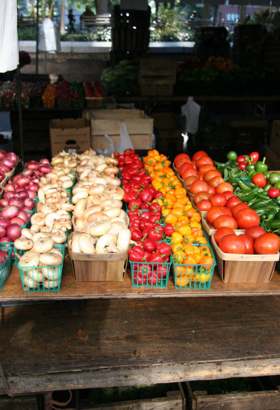 Onions, Peppers & Tomatoes