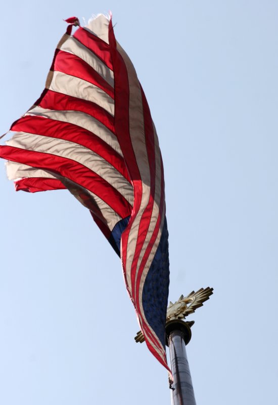 Under the Flag Pole