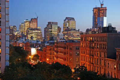 Evening at Sunset - Downtown Manhattan