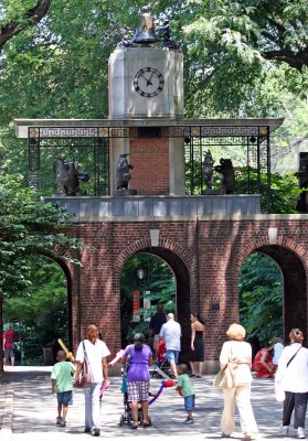 Delacorte Gate Clock