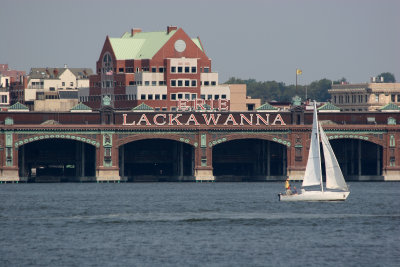 Lackawanna Railroad Terminal from Pier 40