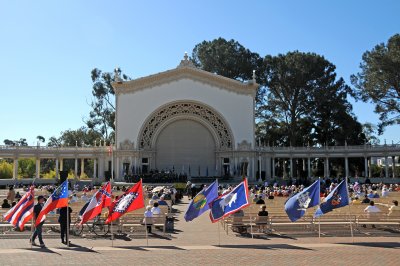 Veterans Memorial Ceremony - Balboa Park, San Diego