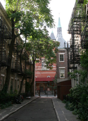 South View towards Jefferson Market Court House