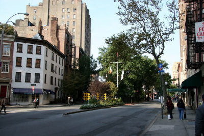 Sheridan Square near Washington Place