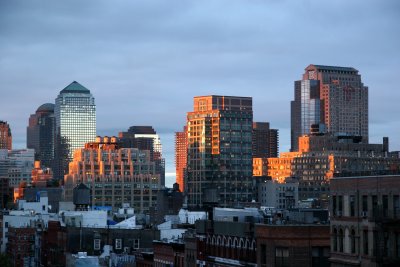 Sunrise Downtown Manhattan