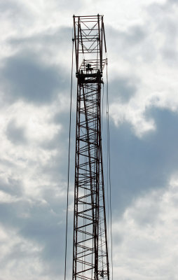 Construction Crane - Seen from Hudson River Park
