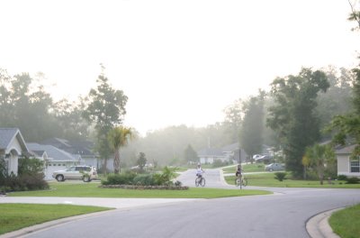 Daybreak Bicyling at Rainbow Springs Residential Community
