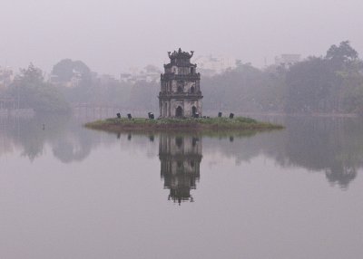 Temple on the lake