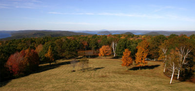 View from the Quabbin Tower. October 8, 2006.