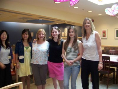 Ped moms and daughters at NIH Clinic