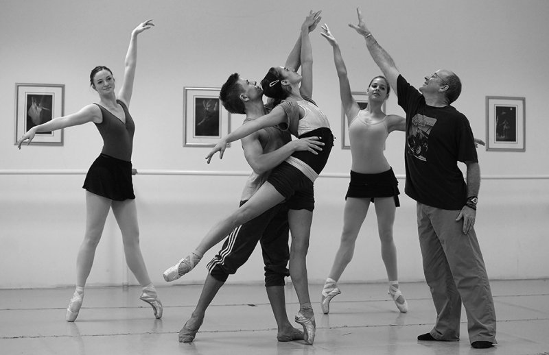 The Choreographer and His Dancers