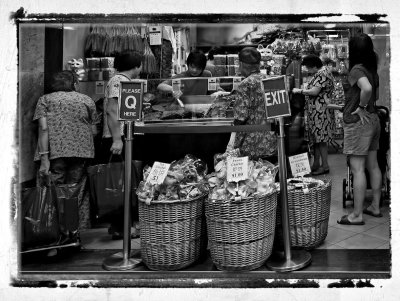 Please queue here...