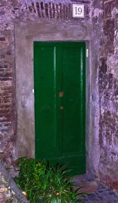 Green door, Portico di Ottavia