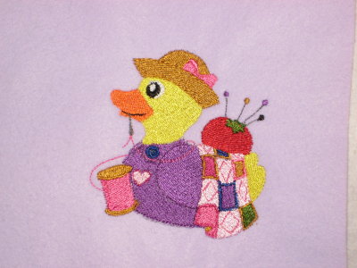 Stitching Duckie