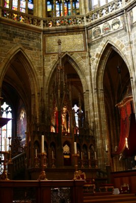 St.Vitus cathedral interior