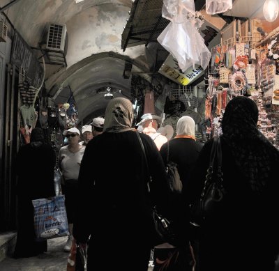 Walking in the Old City, Jerusalem