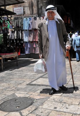 Walking in the Old City, Jerusalem