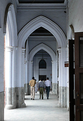 Corridors of the main building, GCU, Lahore - P1140768.jpg