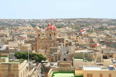 View from Cittadella of Victoria (Gozo)
