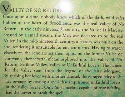 Valley of no retur
