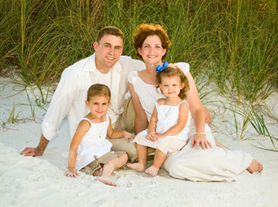 Lido Beach Family Photo