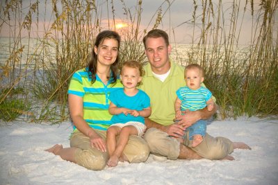 Family at the Beach