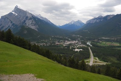 Banff from Norquay Mountain