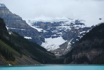The Classic View of Mount Victoria above Lake Louise