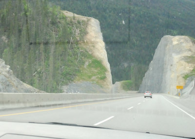 The 'Cut', near Golden, British Columbia