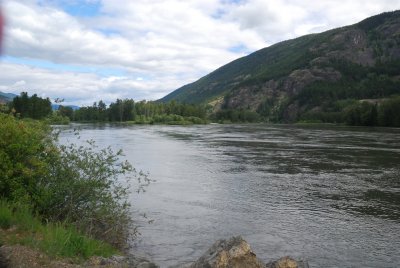 North Thompson river north of Kamloops