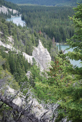 The HooDoos above the Bow River