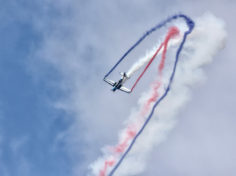 RED, WHITE AND BLUE