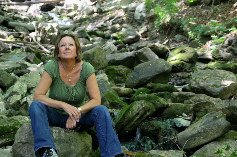 ME ON THE ROCKS....CHEERS!