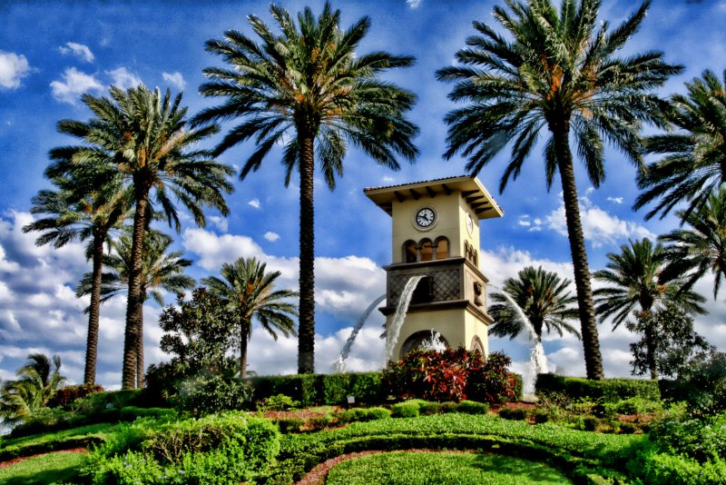CLOCK FOUNTAIN