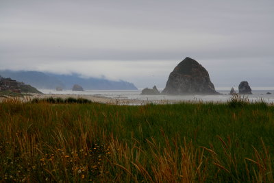 HAYSTACK ROCK ON THE CANNON BEACH