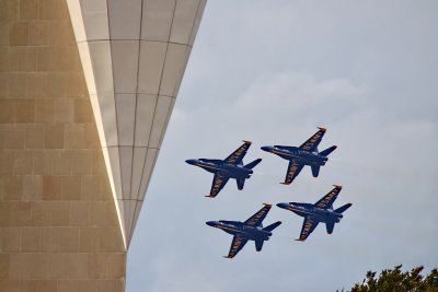 THE BLUE ANGELS AND THE TOWER