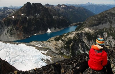 View from the Comox Glacier