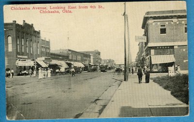 OK Chickasha Looking East from 4th St ca 1908 $14.jpg