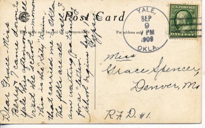 OK Yale OK Rail Road Bridge Near Yale 1909 postmark b.jpg
