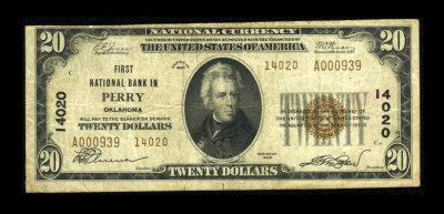 National Currency First Nat'l Bank Perry OK 1929 Type 2 Ch 14020 $300 a.jpg