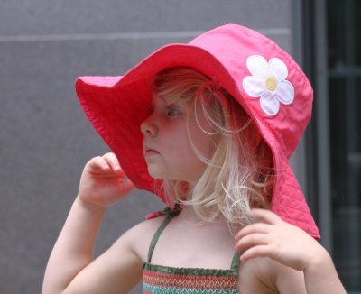 Maddy at the Arts Festival