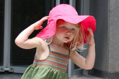 Maddy at the Arts Festival