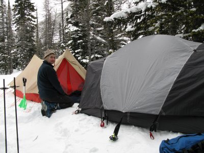 Ski Camping