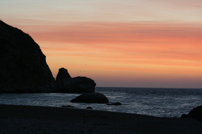 Sunset at Parson's Cove, Catalina Island, California