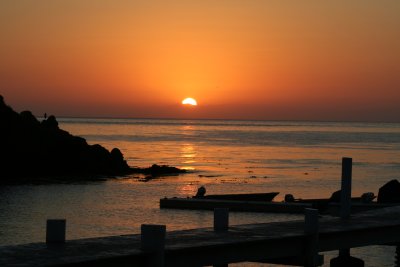Sunrise at Emerald Bay, Catalina Island, California