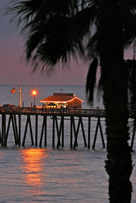 Night Fall on Pier